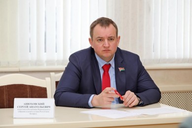 Член Совета Республики Национального собрания Сергей Анюховский провел прием граждан в Бобруйске