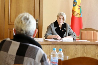 В Бобруйске прием граждан проводила сенатор Марина Ильина