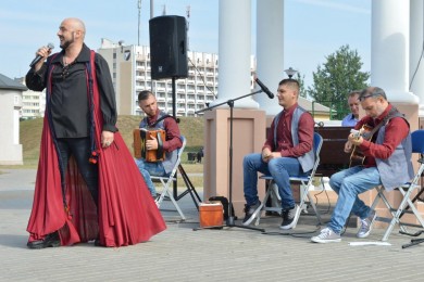 В Молодежном парке прошел концерт песен традиционного репертуара Сардинии (фоторепортаж)