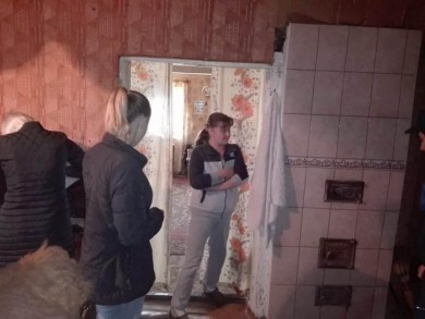 В Первомайском районе продолжается обследование домовладений  на  предмет пожарной безопасности