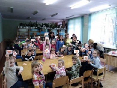 Педагоги Росквита провели  мастер-класс по изготовлению «поздравительных сердец»