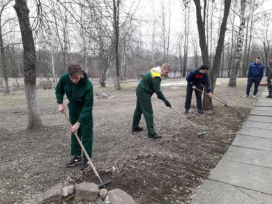 В Первомайском районе проходит месячник благоустройству и санитарной очистке  территорий