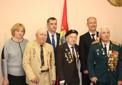 В Первомайском районе прошел торжественный прием ветеранов, посвященный Дню Победы