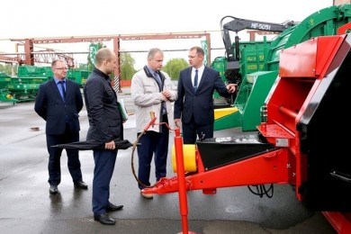 Заместитель Министра промышленности Беларуси посетил «Бобруйскагромаш»