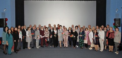 В кинотеатре «Товарищ» прошло торжественное мероприятие, посвященное 100-летию ЛКСМБ