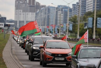 3 октября стартует большой автопробег «За единую Беларусь!»