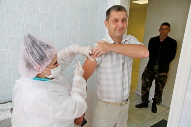 На Бобруйском кожевенном комбинате прошла выездная вакцинация
