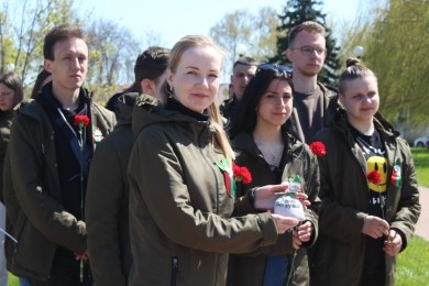 Участники проекта «Дорогами Памяти и Славы» заложили парк и почтили память погибших в годы ВОВ