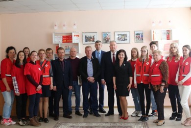 В Бобруйске открылся  Центр по обучению населения основам первой помощи Первомайской РО "Белорусского Общества Красного Креста".