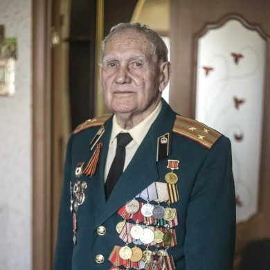 Полковник запаса Борис Николаевич Музалевский 1926 года рождения отпраздновал свое 96-летие