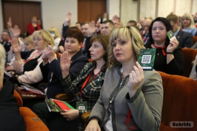 Делегаты учредительного съезда Белорусской партии «Белая Русь» делятся своими впечатлениями