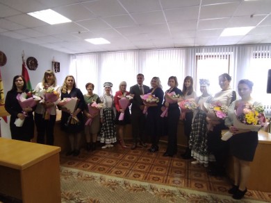 В администрации Первомайского района г.Бобруйска прошел торжественный прием приуроченный ко Дню Матери