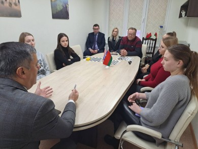 Встреча главы администрации Первомайского района г.Бобруйска с молодыми специалистами