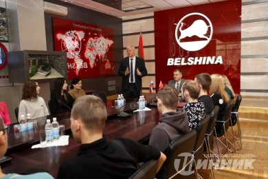 Молодые специалисты Первомайского района г.Бобруйска посетили ОАО «Белшина»