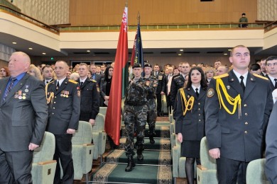 В Бобруйске отметили День белорусской милиции
