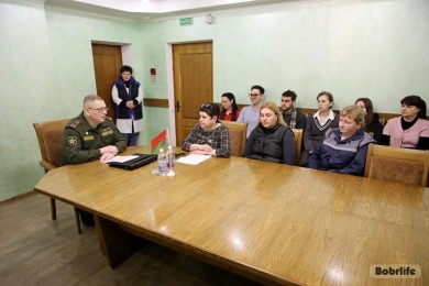 В трудовых коллективах Бобруйска продолжается обсуждение обновленного проекта Военной доктрины