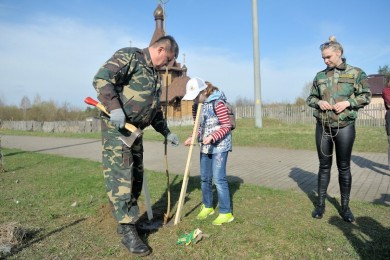 В Беларуси прошел единый день озеленения. Бобруйчане приняли активное участие