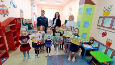 В ГУО «Детский сад №85 г Бобруйска» прошло занятие по безопасности