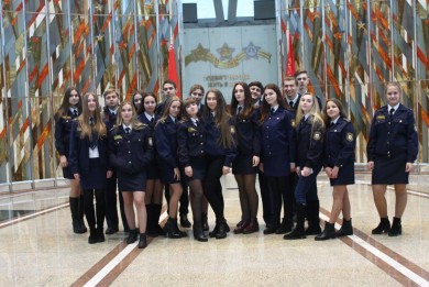 Учащиеся специализированных классов побывали в Парламенте Республики Беларусь