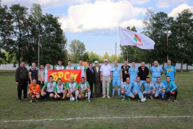 На Бобруйскагромаше состоялся товарищеский матч между командами Белая Русь и БРСМ