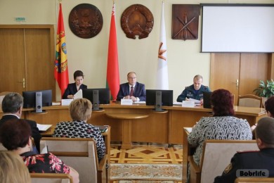 В Бобруйске состоялось совместное заседание президиума и комиссии по вопросам правопорядка и законности Бобруйского городского Совета депутатов