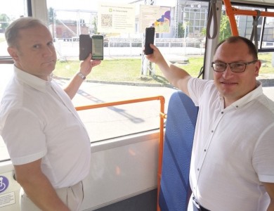 Оплата проезда в городских автобусах по QR-коду теперь доступна и в Бобруйске