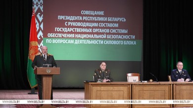 "Быть максимально готовыми к нейтрализации рисков и угроз". Лукашенко назвал первоочередные задачи для силовиков
