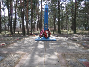 3022  Братская могила воинов и партизан, умерших от ран в 1943 -1945 гг.