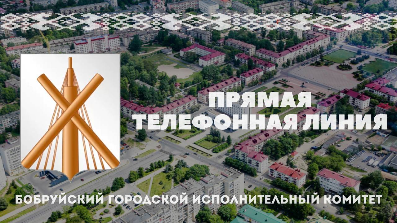 Прямые линии пройдут 7 июня в Бобруйске