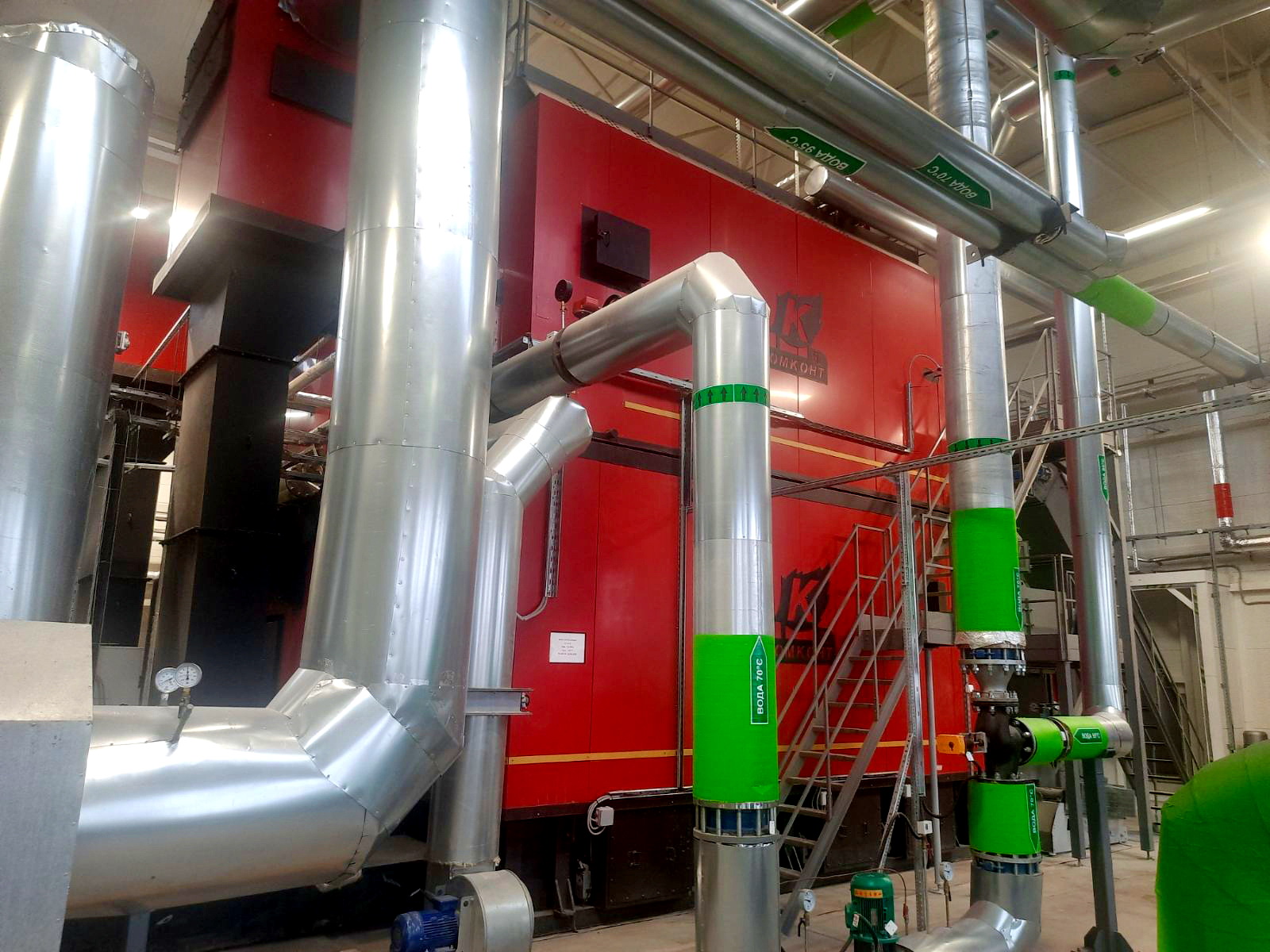 Госпромнадзор провел осмотр и приемку котельного оборудования лесопильного производства