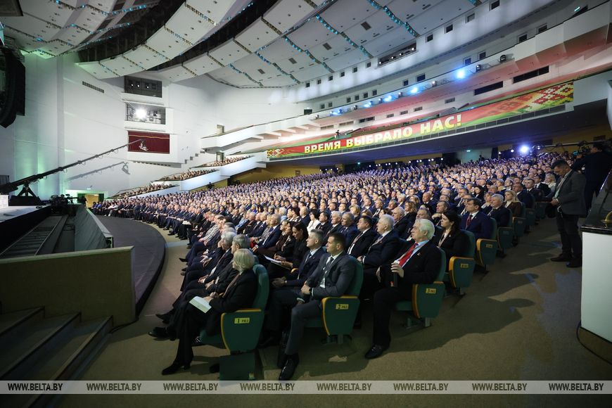 Второй день работы VII Всебелорусского народного собрания: на повестке – Программа социально-экономического развития на пять лет