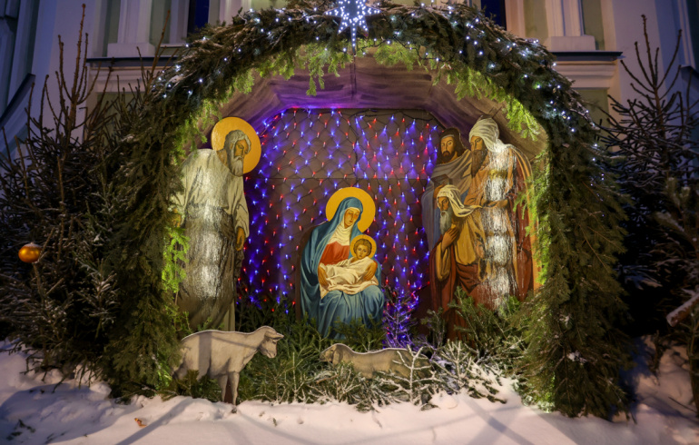 Расписание рождественских богослужений в храмах города Бобруйска