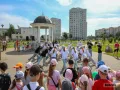 Давайте жить дружно. В Бобруйске прошел флешмоб «Детство, свободное от буллинга»