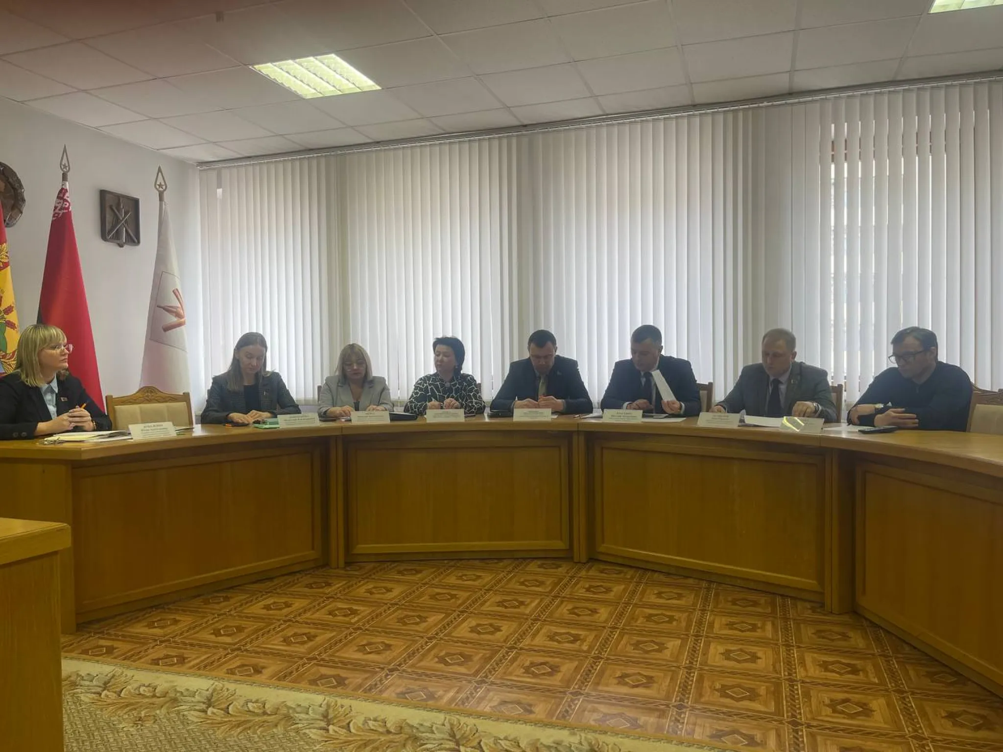 В администрации Первомайского района г. Бобруйска прошло заседания комиссии по противодействию коррупции в администрации Первомайского района г. Бобруйска